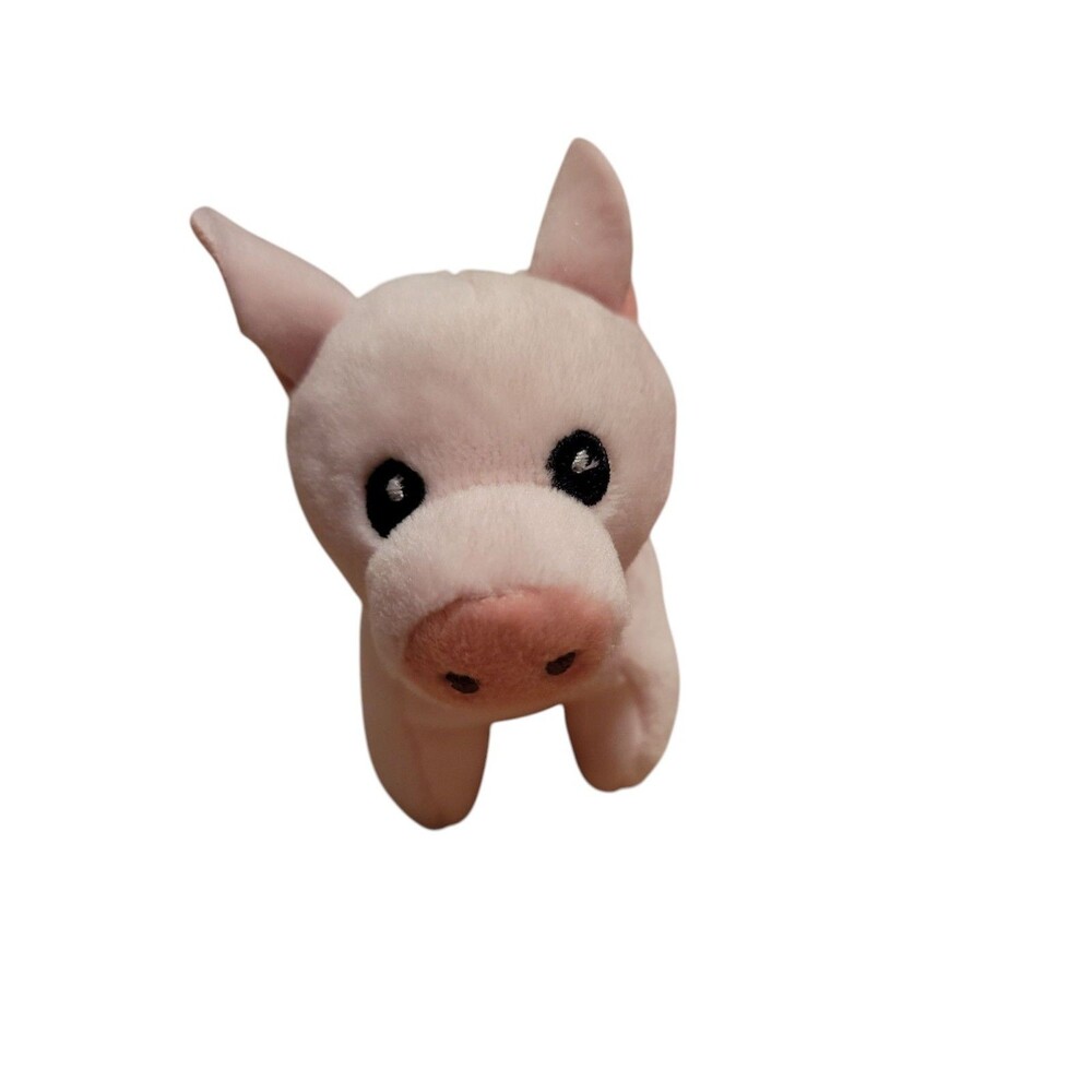 NWT Walgreen's Moon & Stars Plush Barn Cow Pig Chick Plush Stuffed Animals 4" - Picture 3 of 5